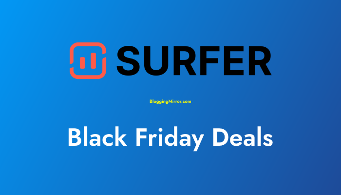 Surfer SEO Black Friday