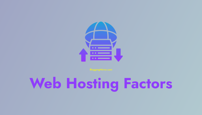 Key Factors to Consider When Choosing Web Hosting for Your Business
